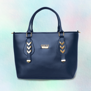 Guess Navy Blue Shoulder Bags